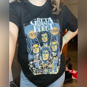 greta van fleet 2019 tour shirt